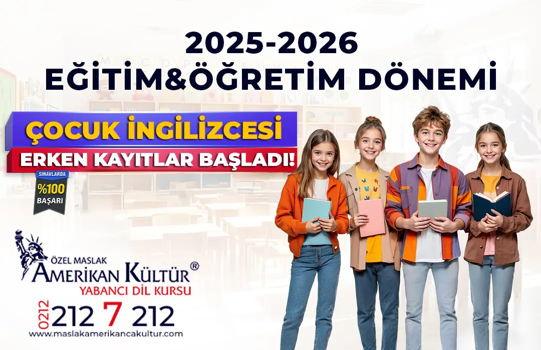 Çocuklar İçin İngilizce Kursu